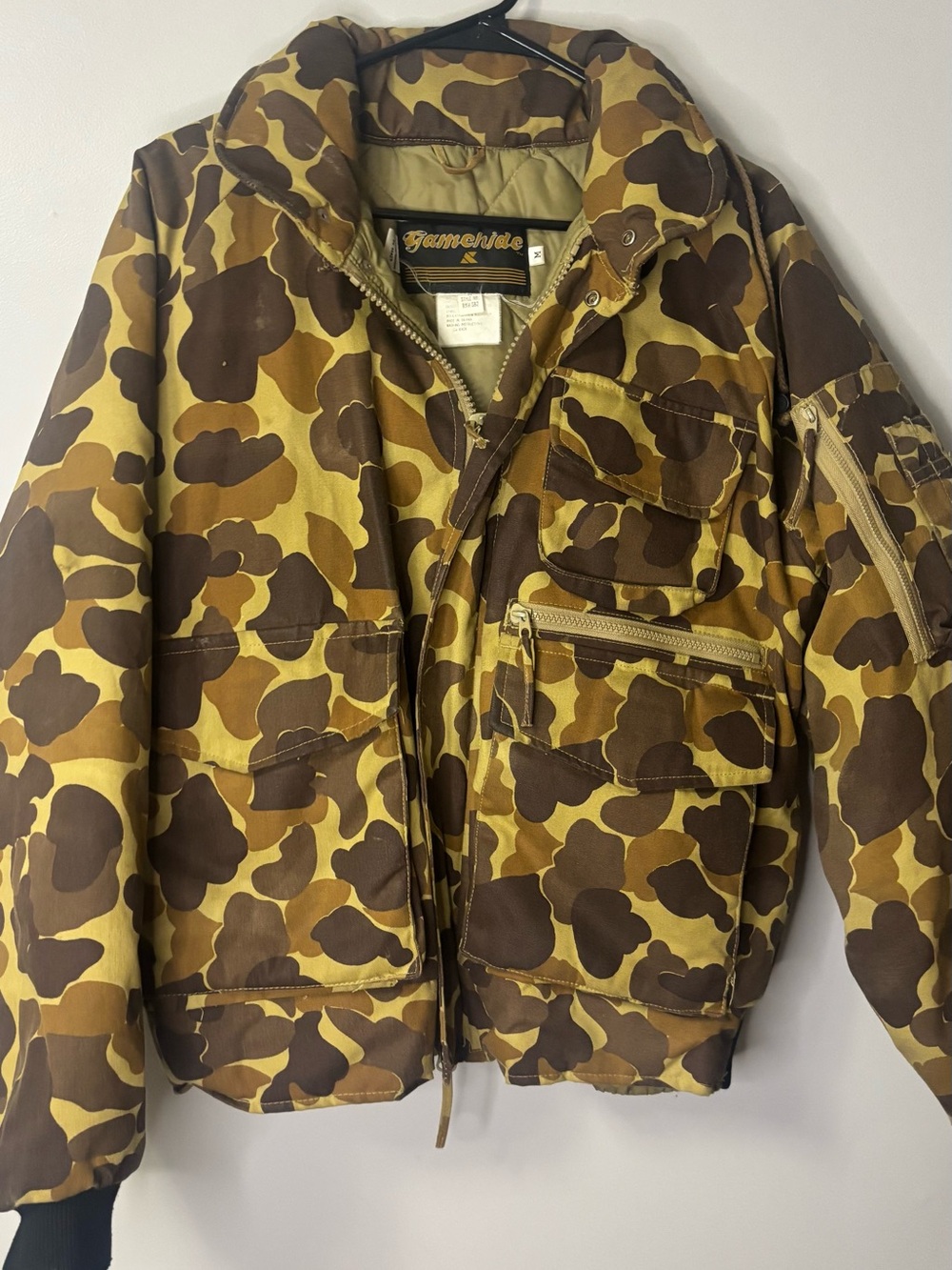 Vintage Gamehide Men’s Brown Camo  Jacket
